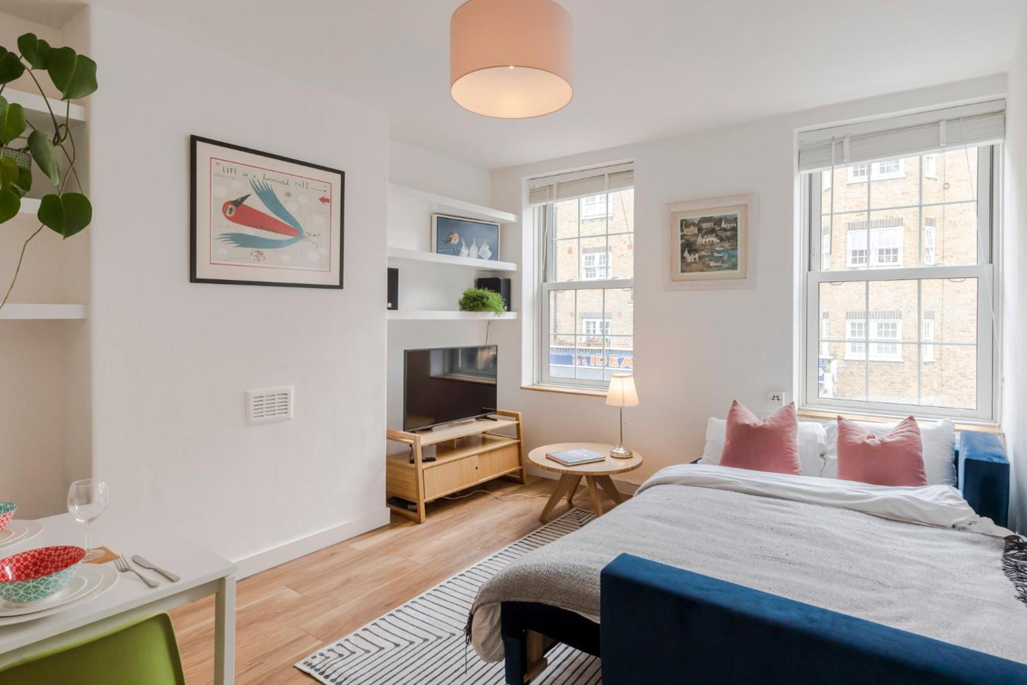 Central Euston One Bedroom Home Лондон Екстериор снимка